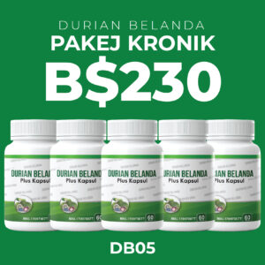 PAKEJ KRONIK - 5 DURIAN BELANDA PLUS KAPSUL